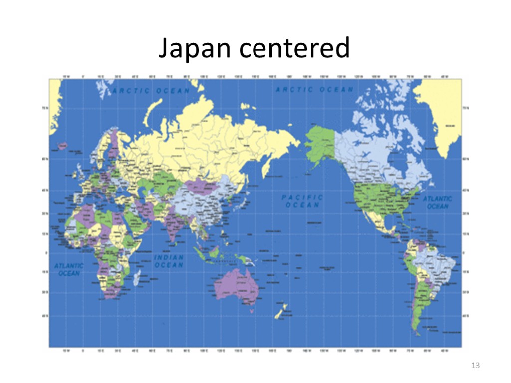 Japan centered 13